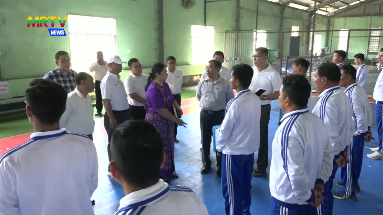 အားကစားနှင့် လူငယ်ရေးရာဝန်ကြီးဌာန၊ ဒုတိယဝန်ကြီး ဦးထိန်လင်း ရန်ကုန...