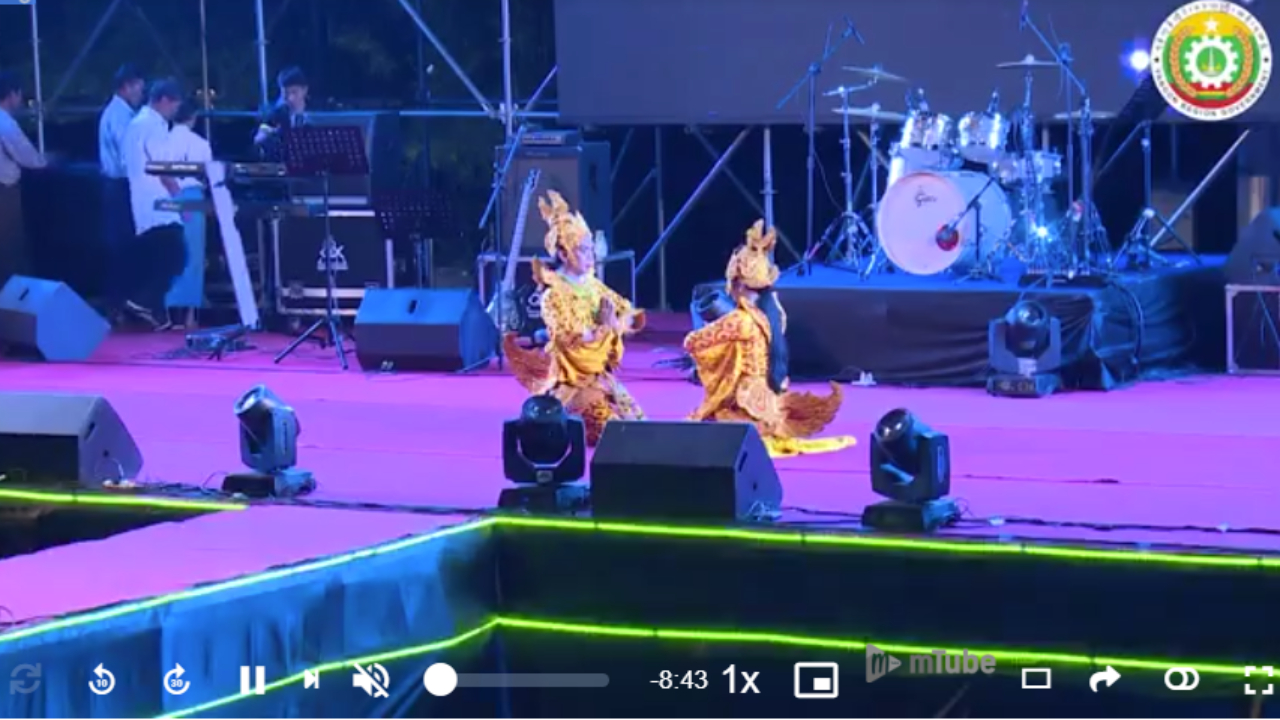 ကိန္ဒရီ ကိန္နရာ အကအလှဖြင့်​ဖျော်​ဖြေခြင်း