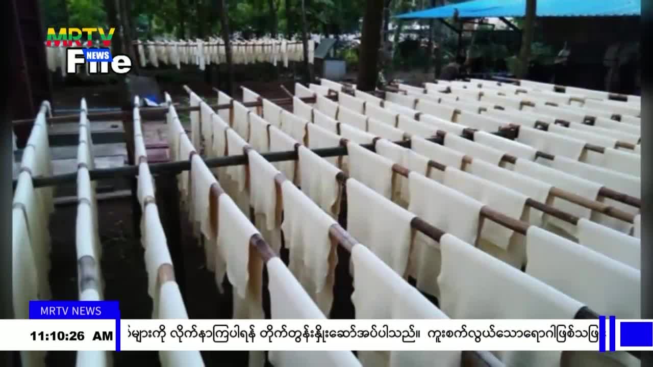 မြန်မာနိုင်ငံအတွင်း ရော်ဘာစိုက်ပျိုးဧက (၁ ဒသမ ၆)သန်းကျော်နှင့် ထုတ်...