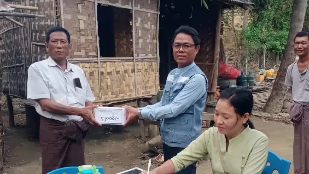 မကွေးတိုင်းဒေသကြီး ချောက်မြို့တွင် ရေဘေးကြိုတင်ကာကွယ်ရေး အသိပညာပ...