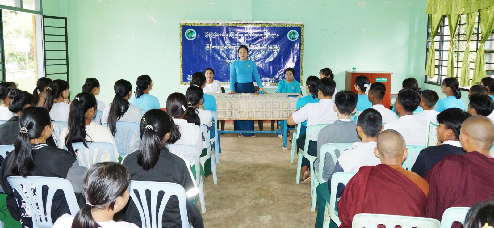 မိုင်းယန်းမြို့၌ ''မြန်မာအမျိုးသမီးများနေ့ အထိမ်းအမှတ် (အကြို) အသိပ...